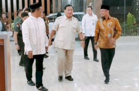 Prabowo Subianto Silaturahmi dengan Andi Amran Sulaiman