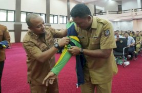 Gubernur Sulsel Lepas 83 Atlet Menuju Pornas XVI Korpri di Semarang