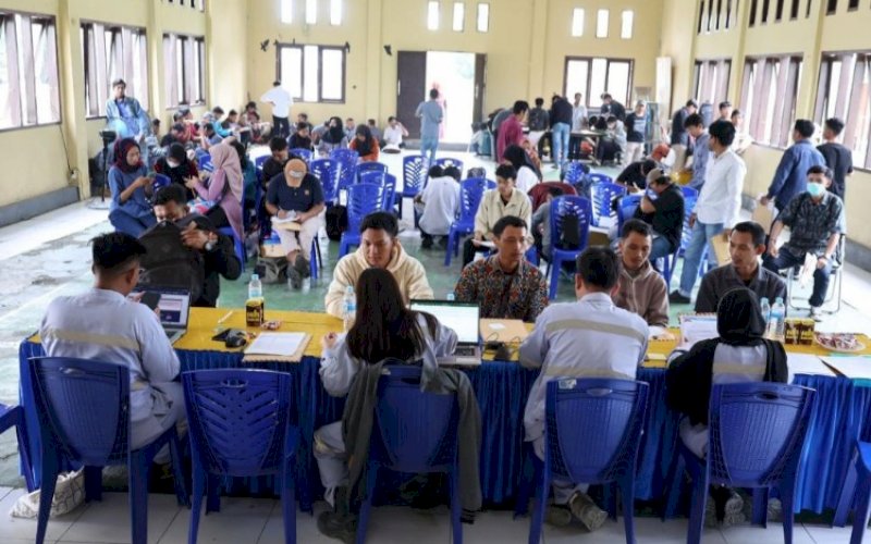PEREKRUTAN. Indonesia Huabao Industrial Park (IHIP) Walk In Interview kembali memperluas perekrutan di dua kecamatan sekaligus di Kabupaten Morowali, Provinsi Sulawesi Tengah (Sulteng). foto: istimewa