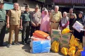 Gubernur Sulsel Pastikan Pemenuhan Bantuan Korban Musibah Angin Kencang di Pinrang