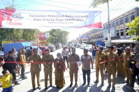 Pemprov Sulsel Tuntaskan Tangani Jalan Rusak di Antang, Telah Mulus Dibeton