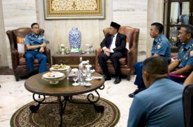 Danny Pomanto Terima Kunjungan Kehormatan Danlantamal VI Makassar