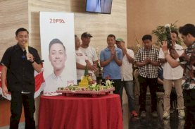 Fadel Tauphan Resmikan Posko Pemenangan Caleg DPRD Sulsel