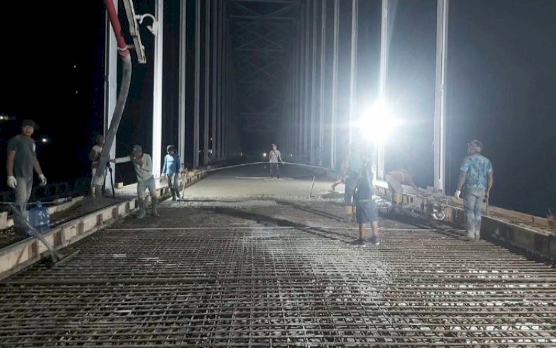 Jembatan Pacongkang di Kabupaten Soppeng. foto: istimewa