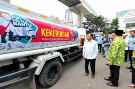 PMI Operasi Distribusi 300 Juta Liter Air Bersih untuk Mengatasi Kekeringan