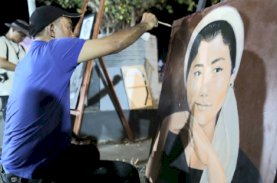 F8 Makassar, Live Painting Tumbuhkan Kecintaan Masyarakat Terhadap Seni