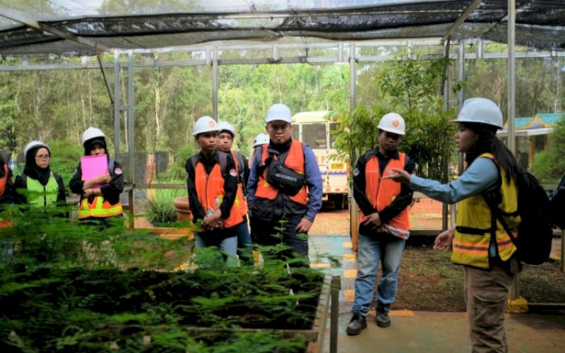 KUNJUNGAN. Sebanyak&nbsp; 30 mahasiswa dari Program Studi Teknik Pertambangan, Fakultas Sains dan Teknologi Universitas Sembilanbelas November (USN) Kolaka mengunjungi PT Vale Indonesia Tbk (PT Vale) Indonesia Growth Project (IGP) Pomalaa, Kamis (27/7/2023). foto: istimewa