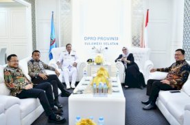 Pj Gubernur Silaturahmi ke DPRD Sulsel