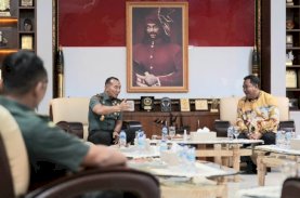 Pj Gubernur Sulsel Jalin Sinergitas TNI/Polri Hadapi Pemilu 2024