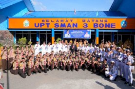 Kunjungi SMAN 3 Bone, Begini Sosok Bahtiar Baharuddin di Mata Guru dan Teman Sekolah
