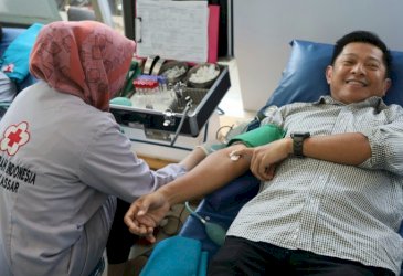 Aksi Donor Darah Warnai Pelindo Day 2023