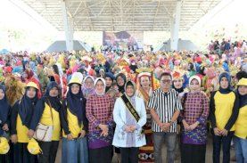 1.400 Murid TK Ikut Pawai di Makassar