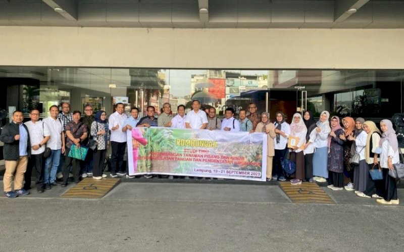 KERJA SAMA. Pemprov Sulsel bekerja sama dengan PT Great Giant Food (GGF), salah satu perusahaan pengolahan pangan terbesar yang menerapkan konsep integrated farming, yang memadukan perkebunan dan peternakan dalam siklus produksi yang berkelanjutan. foto: istimewa