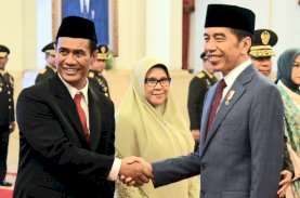 Presiden Lantik Andi Amran Sulaiman sebagai Mentan
