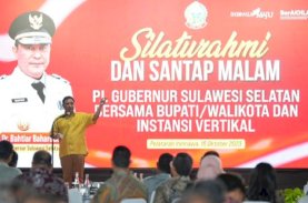 Pj Gubernur Sulsel Silaturahmi dengan Bupati, Wali Kota, dan Instansi Vertikal&nbsp;