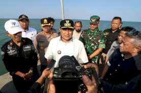 Pj Gubernur Sulsel Tinjau Pelabuhan Pattiro Bajo&nbsp;