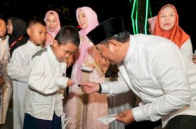 Hari Jadi Sulsel Ke-354, Pj Gubernur Gelar Tasyakuran Bersama 3.540 Anak Yatim Piatu&nbsp;