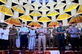 Danny Pomanto, Pj Gubernur, Pangdam XIV Hasanuddin, dan Kapolda Ikuti Sulsel Berselawat