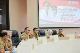 Rakor Pemkot Makassar, Danny Pomanto: ASN dan Laskar Pelangi Rajin Akan Saya Promosikan&nbsp;
