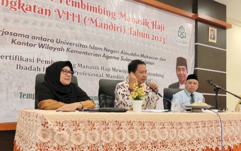 EVALUASI. Dirjen Penyelenggaraan Haji dan Umrah Kementerian Agama melakukan rapat evaluasi akhir pelaksanaan haji 2023. foto: istimewa