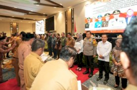 Kepala Desa Se-Sulsel Ikrar Netral di Pemilu dan Pilkada Serentak 2024&nbsp;