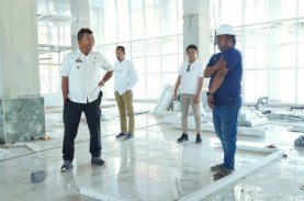 Andi Utta Pantau Pekerjaan Gedung Satap, Progres Sudah Capai 79,36 Persen
