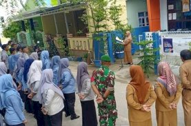 Sekcam Sangkarrang Pimpin Apel Pagi