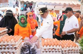 Pj Gubernur Sulsel Cek Harga Bahan Pokok di Bulukumba