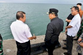 Pj Gubernur Sulsel Tinjau Stasiun Pasang Surut Air Laut Pendeteksi Dini Tsunami