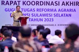 Pemprov-BPN Sulsel Perkuat Tim Penataan Aset