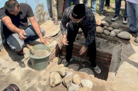Danny Pomanto Memulai Pembangunan Masjid PDAM Makassar