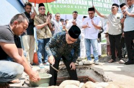 Pembangunan Masjid PDAM Makassar Dimulai, Ini Harapan Danny Pomanto