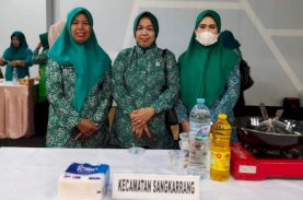 Festival Pangan Lokal, PKK Sangkarrang Hidangkan Olahan Ikan dan Pisang