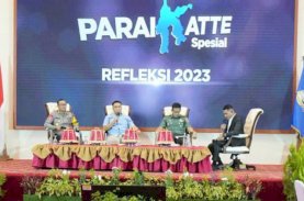 Paraikatte Refleksi 2023, Sulsel Provinsi Pertama Tuntaskan NPHD hingga Inflasi Terendah dalam Lima Tahun