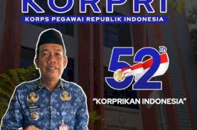 HUT Korpri, Camat Sangkarrang: Saya Bangga Melayani Bangsa