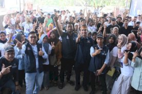 Rudianto Lallo Konsolidasi Tim Pemenangan Anak Rakyat Gowa