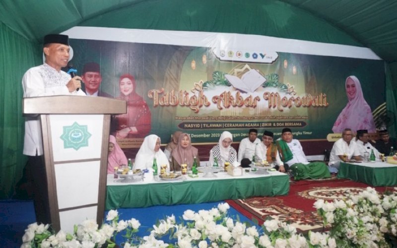 Dukung Sektor Keagamaan di Morowali, Vale Gelar Tablig Akbar