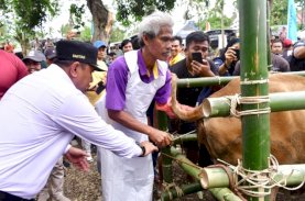 Pj Gubernur Sulsel Serahkan Bantuan Rp2 Miliar untuk Rumah Tangga Miskin di Soppeng