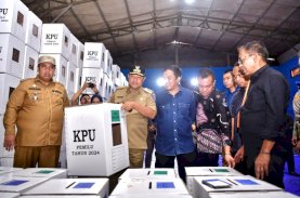 Logistik Pemilu di Maros Siap 99 Persen