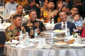 Forkopimda Tiga Provinsi Berkumpul pada Malam Pisah Sambut Pangdam XIV Hasanuddin