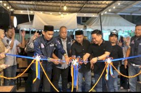 Rudianto Lallo Resmikan Posko Pemenangan Anak Rakyat Kedua di Manggala