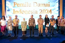 Menteri Kominfo, Pj Gubernur Sulsel, dan Wali Kota Makassar Kompak Suarakan Pemilu Damai
