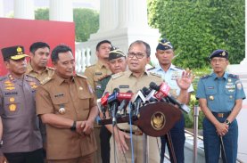 Danny Pomanto Dampingi Pj Gubernur Sulsel Temui Presiden Laporkan Persiapan Pembangunan Stadion di Makassar