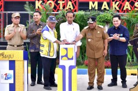 Presiden Resmikan IPAL Losari Senilai Rp1,2 Triliun