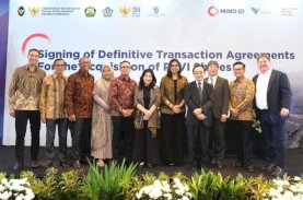 MIND ID Beli 14 Persen Saham Vale