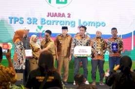Barrang Lompo Juara II Lomba Kelola Sampah Lestari