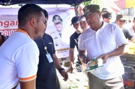 GPM di Bone, Pj Gubernur Sulsel Pastikan Stok Beras Aman hingga Juni 2024