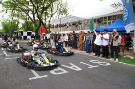 Pj Gubernur Bangga Balap Gokart Pertama di Sulsel Digelar