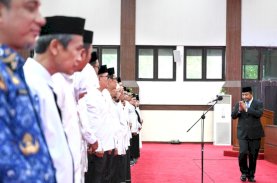 Lantik Pengurus Masjid Milik Pemprov Sulsel, Pj Gubernur Harap Maksimal Layani Jemaah