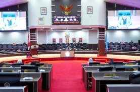 DPRD Sulsel Rapat Paripurna Pandangan Gubernur tentang Ranperda Inisiatif